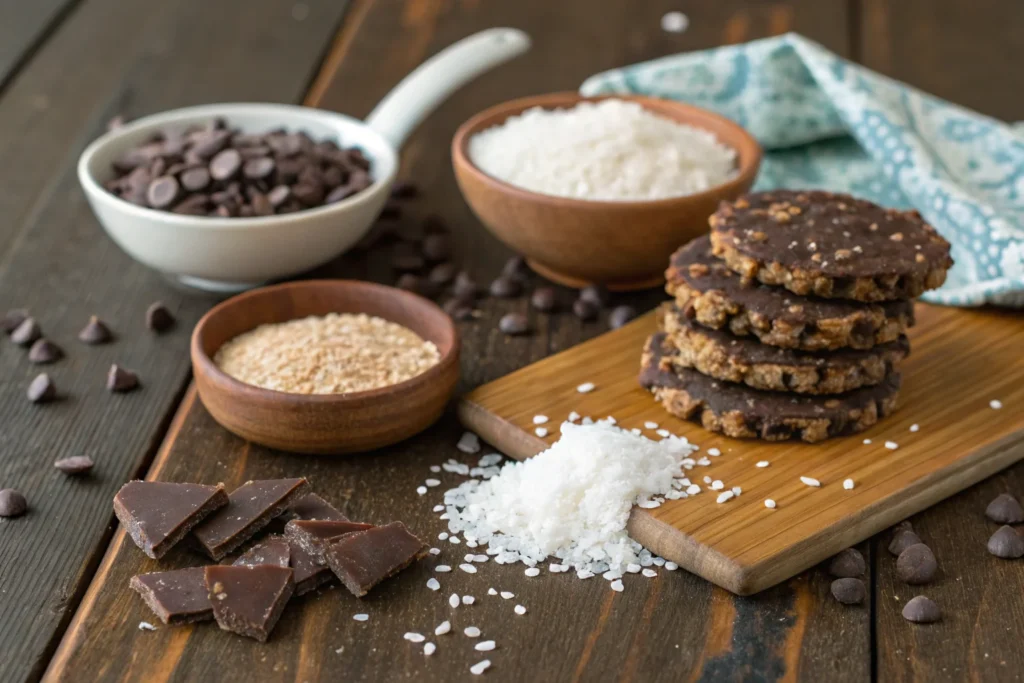 Ingredients Needed for Homemade Chocolate Rice Cakes 