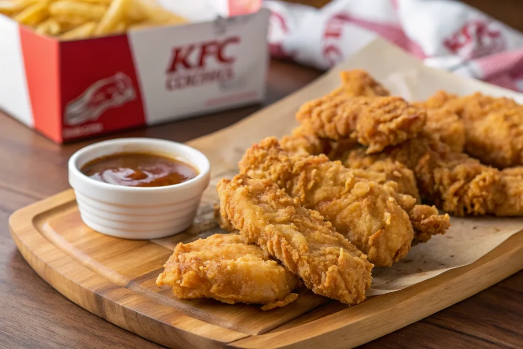 What Are KFC Chicken Strips Made Of?