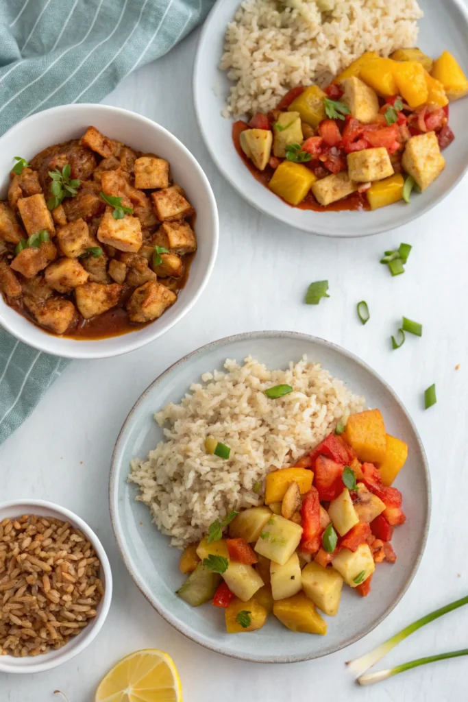 Easy and Delicious Pineapple Chicken and Rice Recipe Guide 2 Easy and Delicious Pineapple Chicken and Rice Recipe Guide variations of pineapple chicken and rice including spicy and vegan